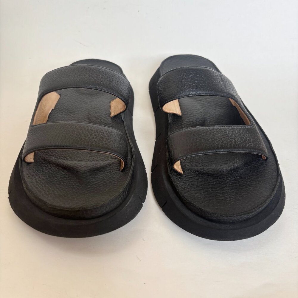 Marsèll Intagliato Scalzato Black Chunky Slider Sandals size - Picture 3 of 9
